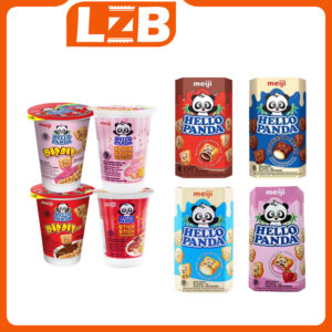 MEIJI Hello Panda Dip/Stick Chocoloate/Cookie&Cream/Strawberry/Milk 20g & 45g