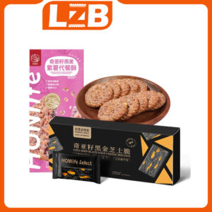 HONLife Chia Seed Oats Purple Potato Nutrition Crisp Biscuit 110g